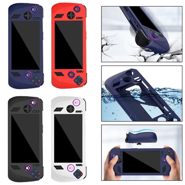 FOR ROG ALLY X Silicone Cover Soft Touch Shock Absorption Easy ...