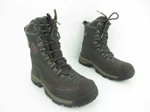 Men's Brown Columbia Bugaboot Plus II Omni-Heat Snow Boots Size US 7 [A63] 2