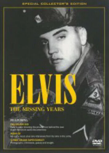 Elvis Presley The Missing Years (2001) DVD Region 2