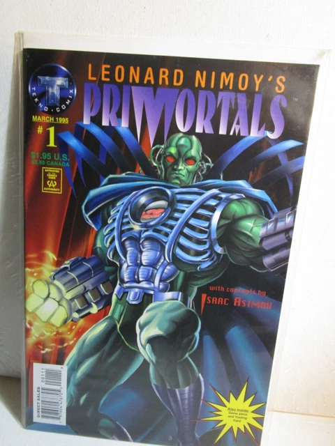 Primortals #1 TEKNO COMIX Comics 1995 BAGGED BOARDED