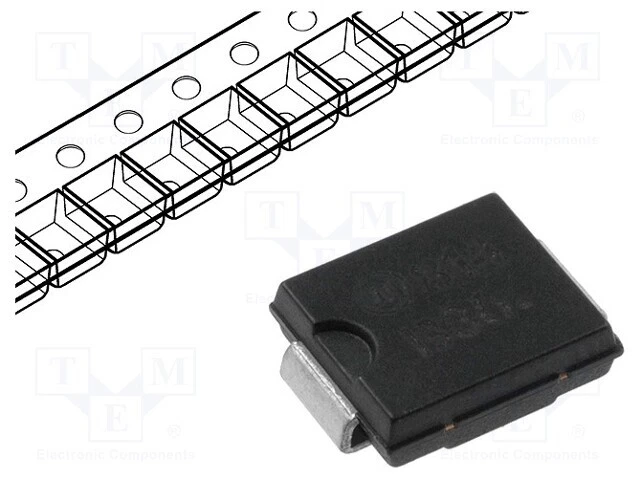 SMC 5W 13V 1uA Diode: Zener Single Diode Roll, Tape SMD