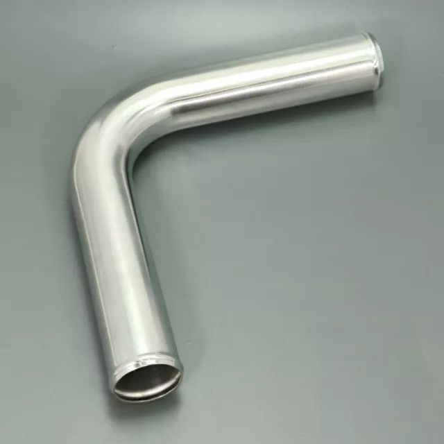 ASH Polished Alloy Elbow Aluminium Bend Metal Intake Intercooler Boost Pipe 2