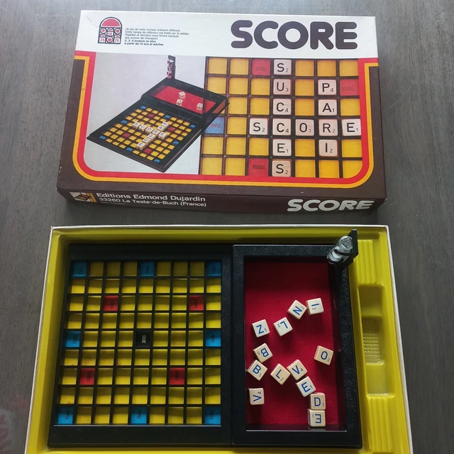 Jeu de société vintage : SCORE de Edmond Dujardin