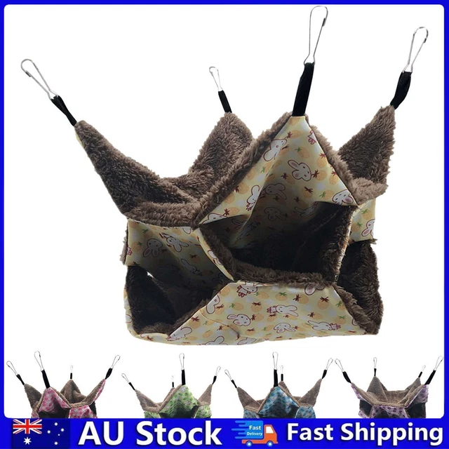 Small Animal Hammocks Hideout for Ferrets Hanging Pet Guinea Pig Accessories