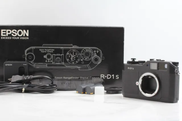 [MINT in Box] Epson R-D1s 6.1 MP Rangefinder Digital Camera Leica M From JAPAN