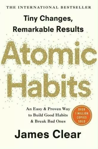 Atomic Habits by James Clear Build Good Habits Brand New Paperback Free Shipping
