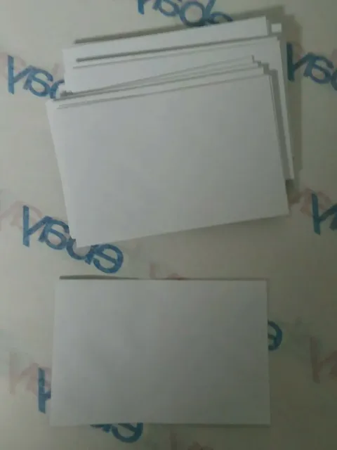 Mini Envelopes Plain in White 3.5 in x 2.25 in each Set of 25 -New