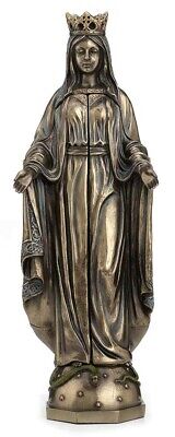 Autel Dreiflügliger Âge la Madone Figurine Autel Tryptique Maria de Saint Antique 