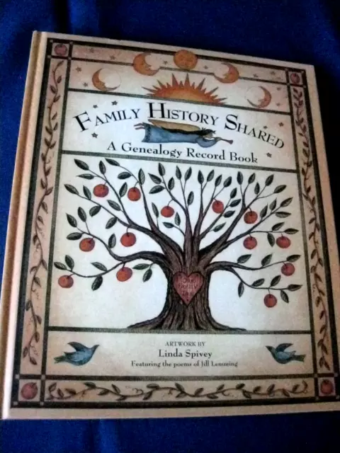 (NEW) OUR FAMILY: A Historical Journal Family Tree Genealogy Hardcover Book