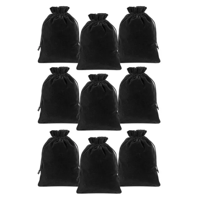 Velvet Drawstring Gift Bag Wedding Jewellery Candy Party Pouch Bags 10-100pcs