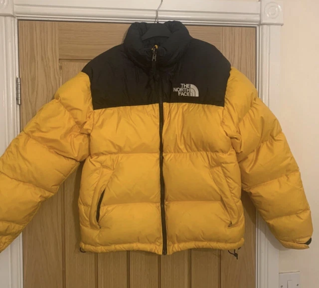 The North Face Men's 1996 Retro Nuptse Jacket Size Small S - Yellow