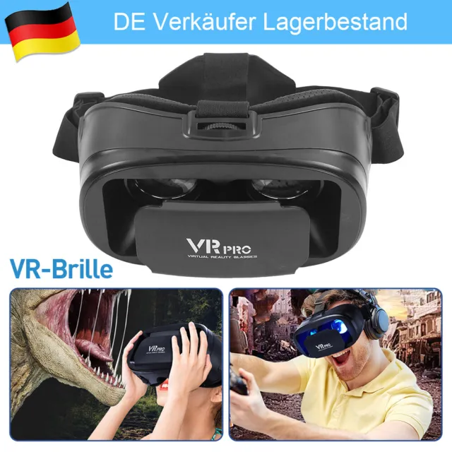 5–7 Zoll Handy Universal Vollbild 3D Brille Virtual Reality VR Gläser