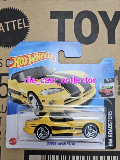 HOT WHEELS 2023 F Case DODGE VIPER RT/10 Verpackt Versand Kombipfosten