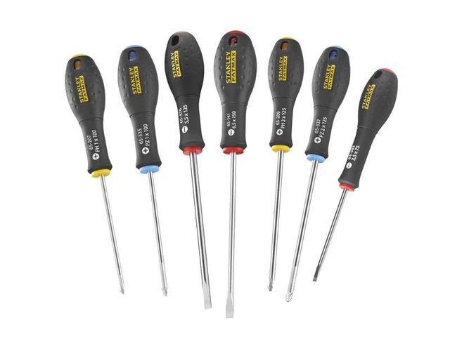 Stanley STA065438 Fatmax Screwdriver Ensemble, 7 Pièce 2
