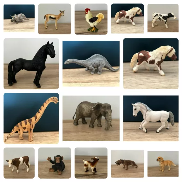 DINOSAURIER & TIERE von SCHLEICH *Mehrfachangebot* Wählen Sie Ihre Spielzeugfigur