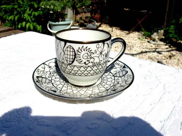 ANCIENNES TASSES EN PORCELAINE FINE DE LIMOGES XIXème EUR 18,00 - PicClick IT