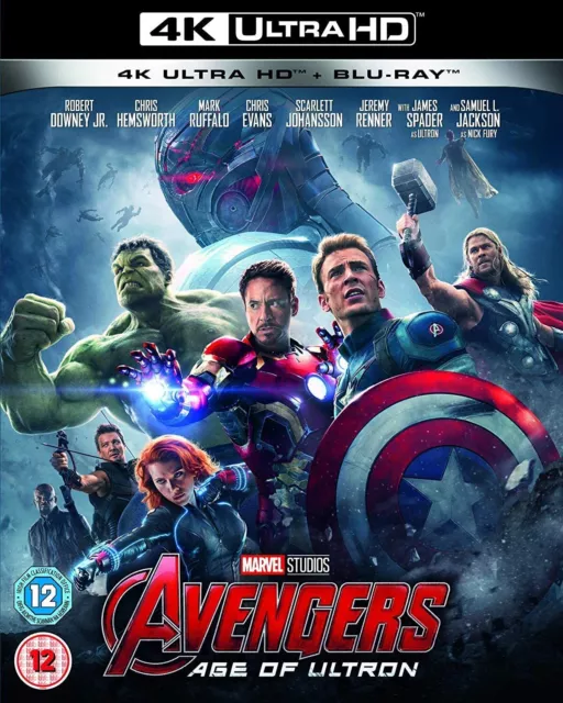 Marvel: Avengers Age of Ultron (4K UHD + Blu-Ray) Brand New & Sealed