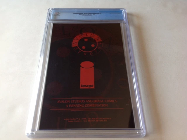 Aria Angela Heavenly Creatures 1 Cgc 9.6 Quesada Holofoil Variant Image Comics 5