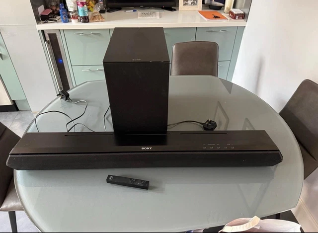 SONY HTCT80 2.1 Channel 80W Soundbar & Wired Subwoofer, Home Theatre