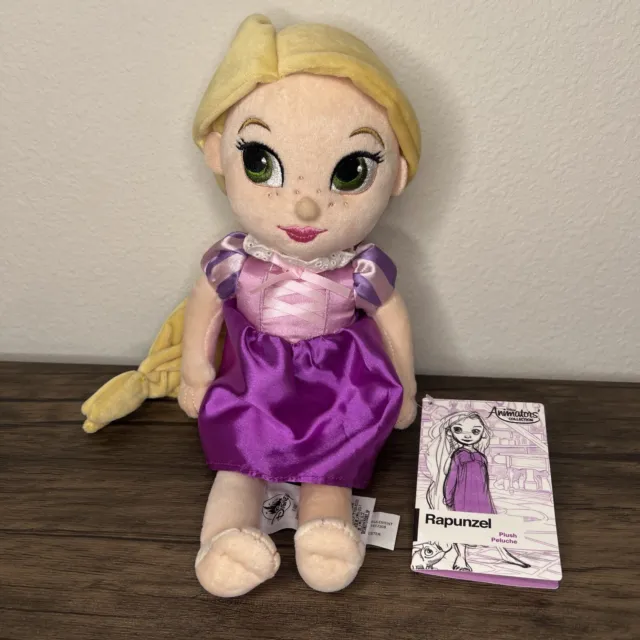 NWT Disney Store Parks Animators Collection Rapunzel Tangled Plush - W/ Tags!