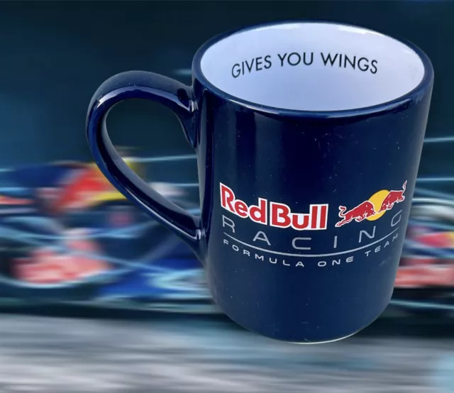 Orig. RED BULL Racing Formula One Team Mug blau Motorsport Kaffeebecher NEU &OVP