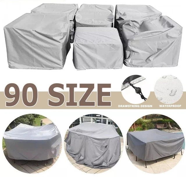 Copertura per sedia da giardino per mobili da esterno Impermeabile a prova...