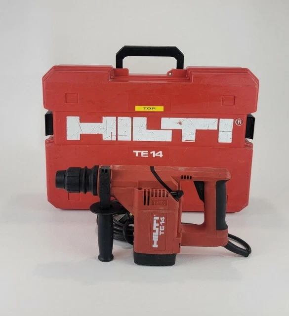 HILTI TE14 ROTO hammer rotary hammer drill corded sds plus 1/4" 220.50