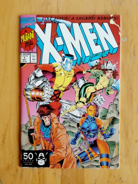 X-Men #1 (1991, Marvel Comics) 9.4 Near Mint | Cover variant B