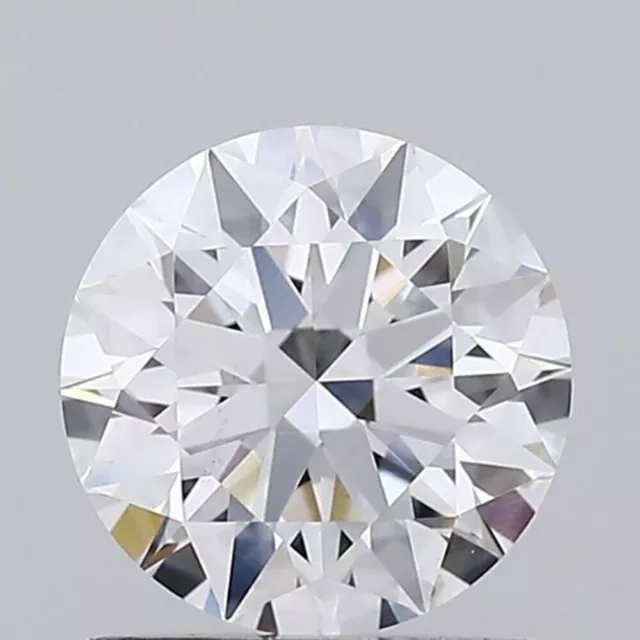 Diamant cultivé 1,03 carat certifié IGI, taille ronde, créé en laboratoire,...