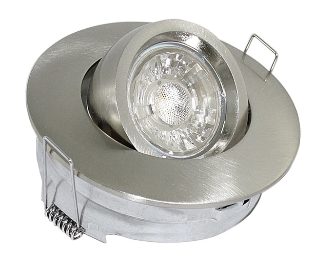 Lambado® Premium LED Einbau-Spots IP65 – Dimmbare Deckenstrahler Für Bad & Außenbereich | 5W GU10 Neutralweiß