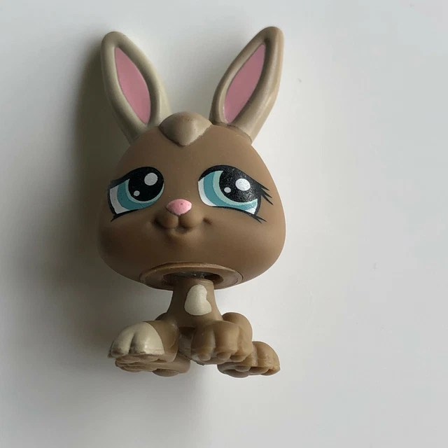 BUNNY RABBIT TRIPLET #1685 Littlest Pet Shop LPS Authentic Hasbro ...