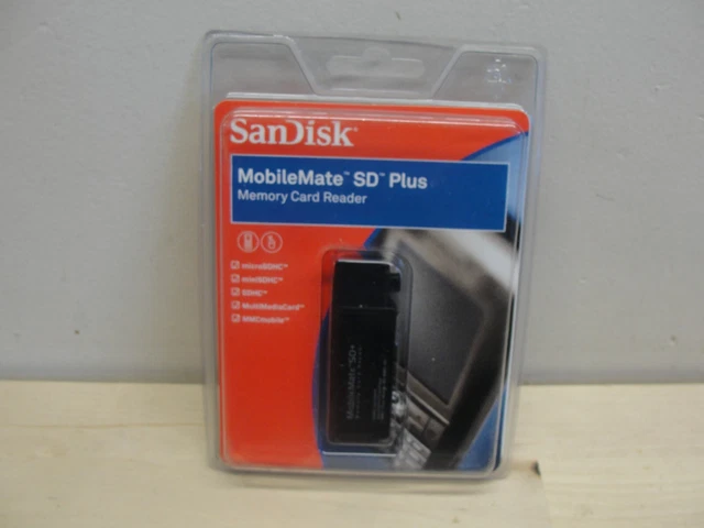 Nuevo Lector De Tarjetas De Memoria Sandisk Mobilemate Sd Plus