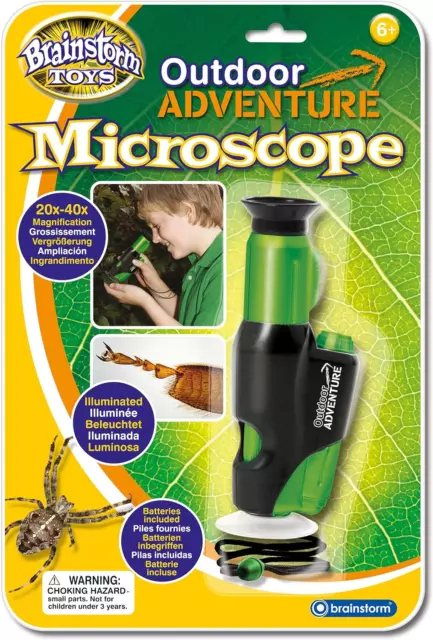 Brainstorm Toys E2014 Outdoor Adventure Microscope,