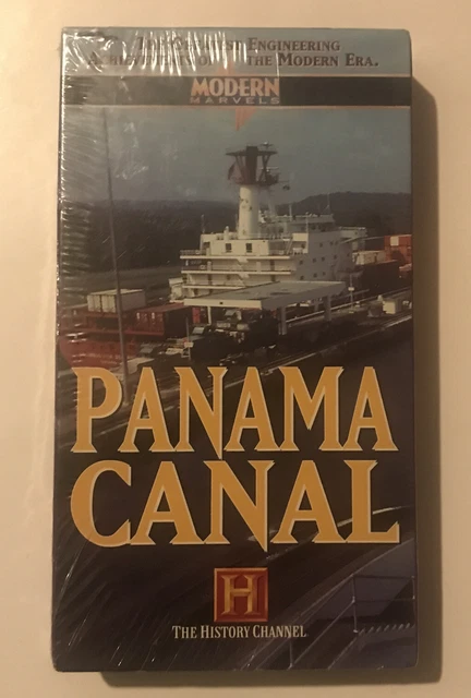 MODERN MARVELS PANAMA Canal VHS The History Channel Engineering 