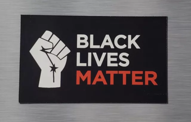 Black Lives Matter Glossy Die Cut Fridge Magnet