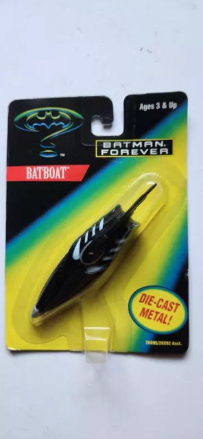 Batmobile Forever Batboat (1995 1:64 Scale NEW) Kenner Diecast DC #28895