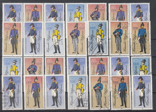 DDR  schönes Lot,  gestempelt/postfrisch   (2353ki)
