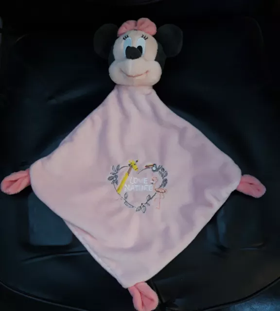 DPD /DOUDOU PLAT DISNEY BABY NICOTOY MINNIE LOVE NATURE COEUR Tbe