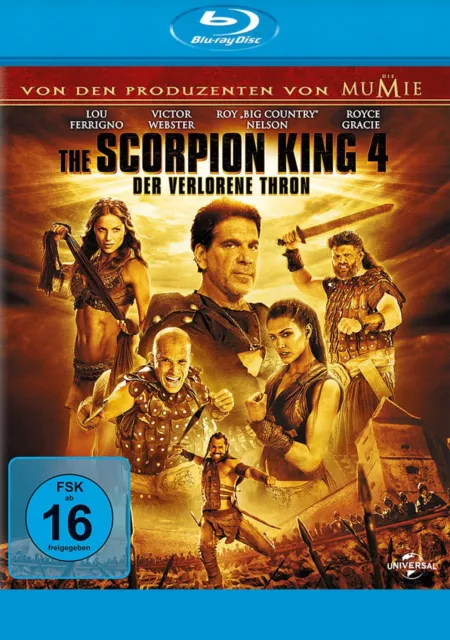 The Scorpion King 4 - Der verlorene Thron - BLU-RAY-NEU