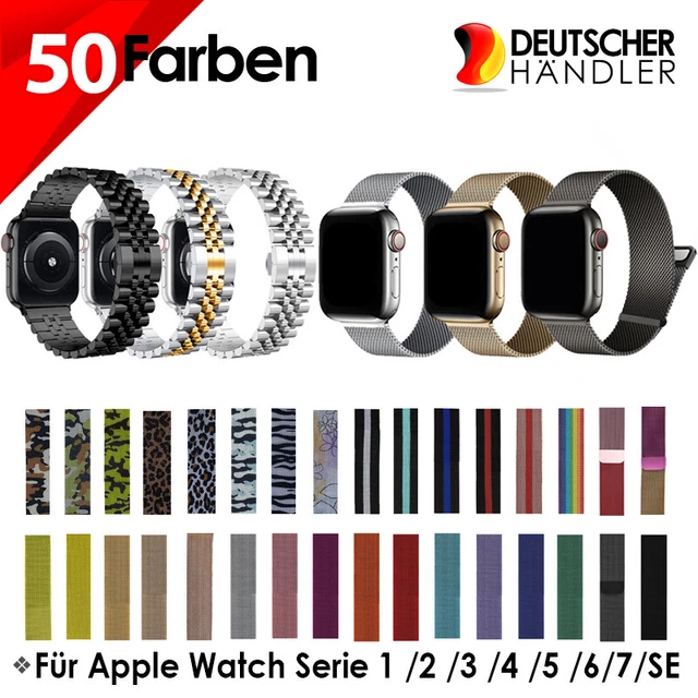 Milanaise Armband Für Apple Watch Milanese Edelstahl 38/40/41/42/44/45/49