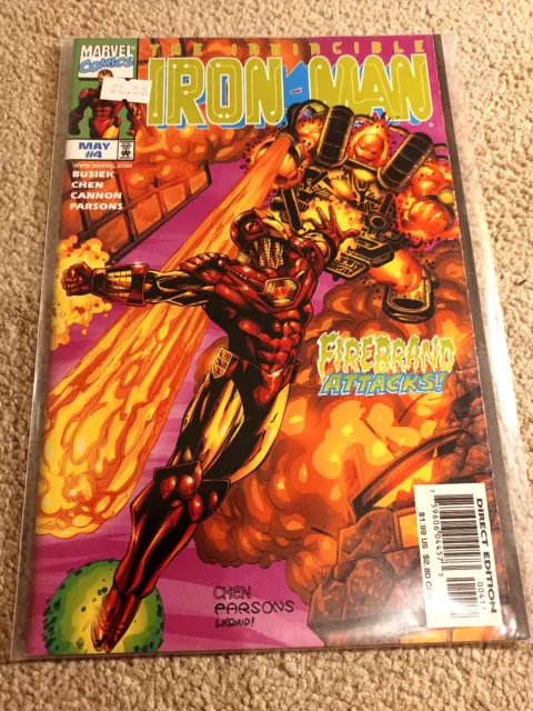 Iron Man Vol. 3 No. 4, 1998, NM