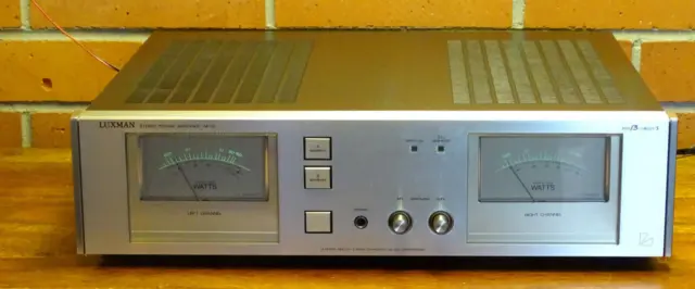 Luxman M-02  Stereo Power Amplifier Legend