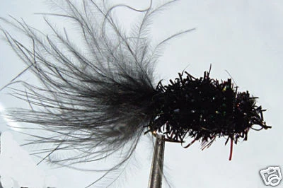10x Mouche de peche Streamer Dognobbler Orange H8/10/12 fly