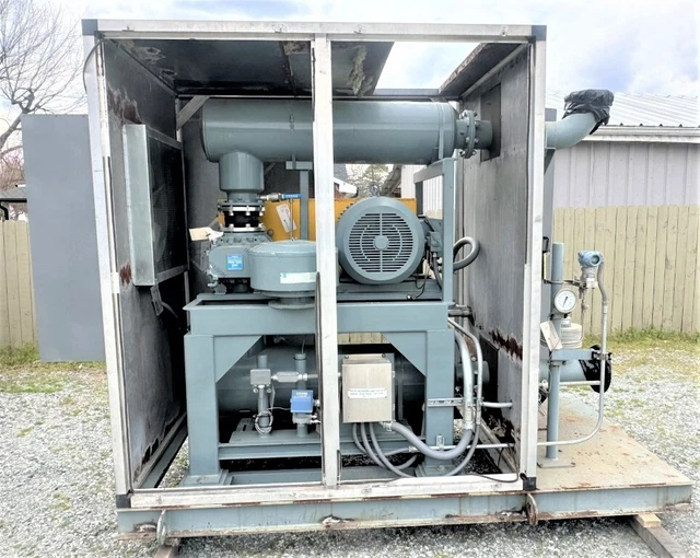 Item 2704:  75 Hp Roots Blower Package Model 412 Ram-J.  Sn 1302964299.