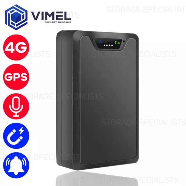 4G Real-Time GPS Tracker Voice Recorder LIVE Listening SIM Card Magnetic Alert