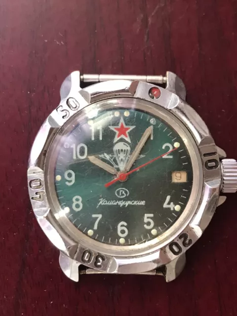watch vintage Vostok Komandirskie