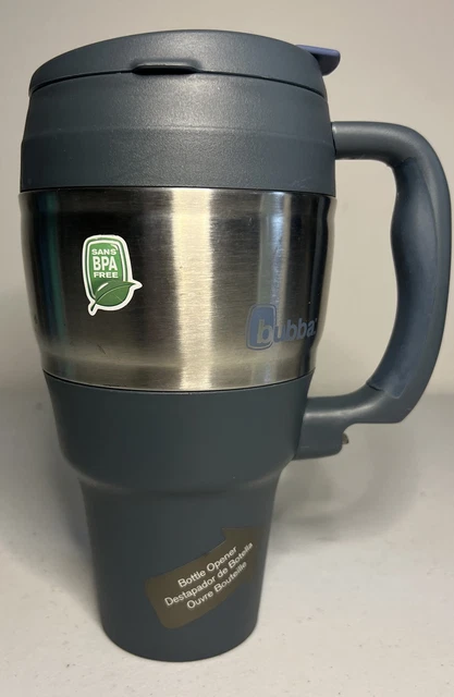 Bubba Insulated Travel Mug Hot Cold Coffee Tumbler Stainless Steel with Handle