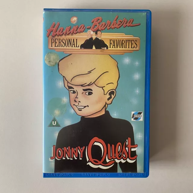 Jonny Quest VHS PAL Hanna-Barbera Personal Favorites Original Big Box Braveworld