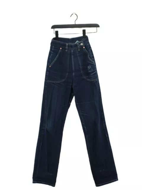 Jeans da donna Freddies Of Pinewood UK 6 blu 100% altri gambe larghe