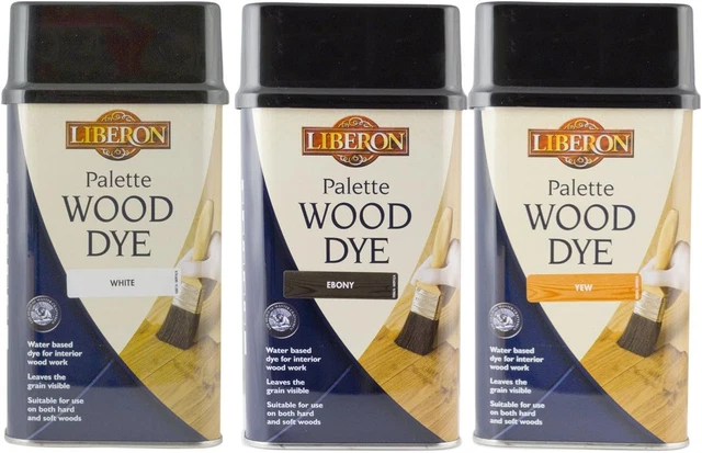 Paleta de tinte de madera Liberon WDPMO500 500 ml - roble mediano